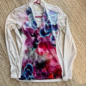 Women’s mid layer ski top. Base layer.